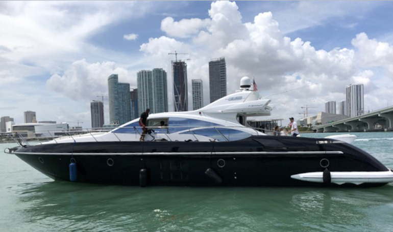 black ice yacht